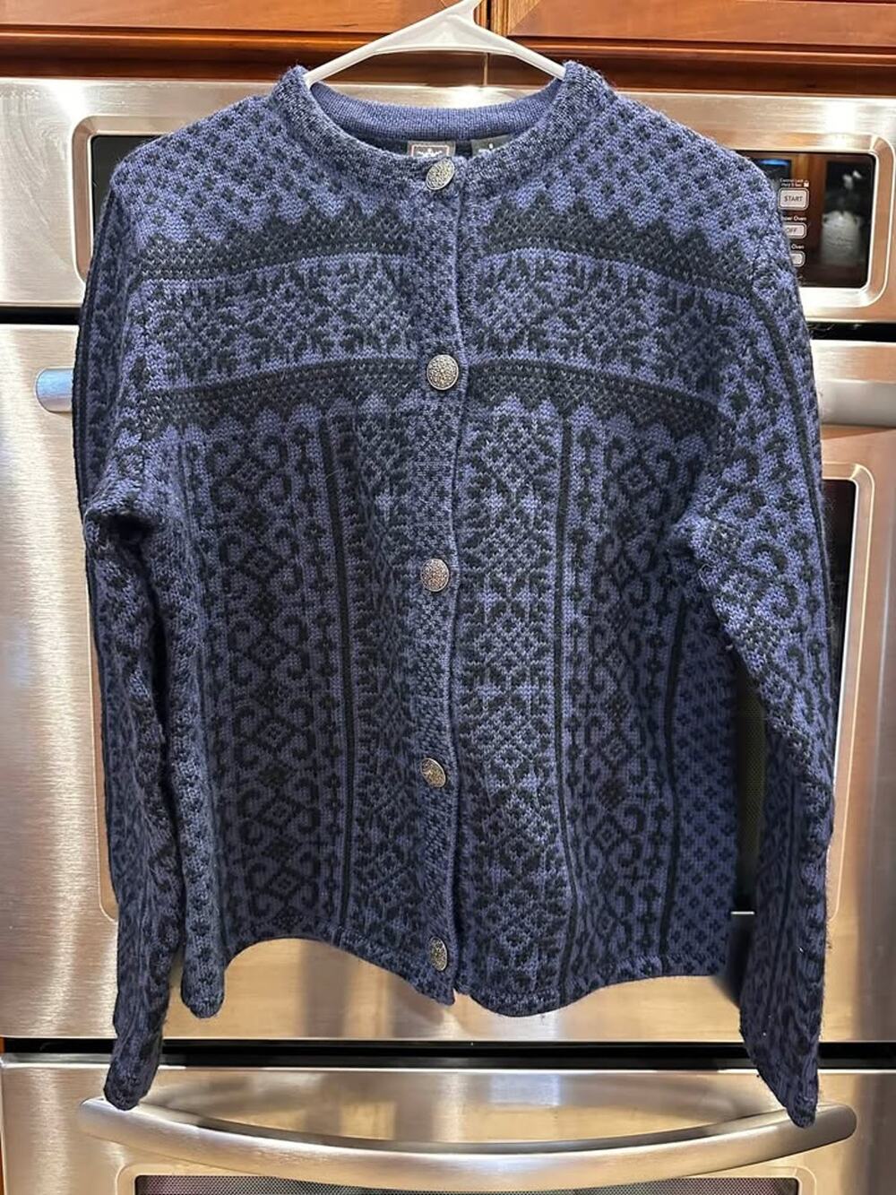 SKYR Womens Nordic Sweater Cardigan Size S Wool Vintage